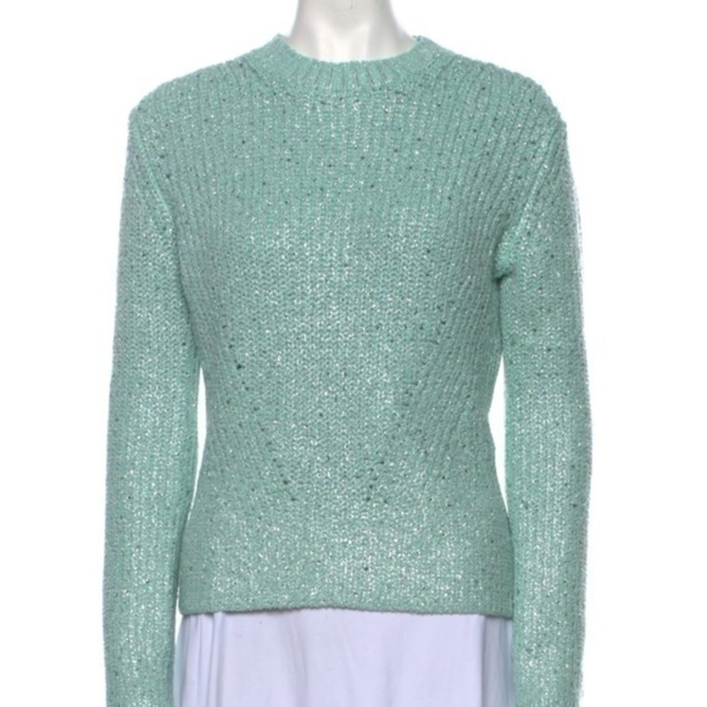 Jonathan Simkhai seafoam crewneck NWT